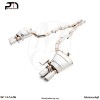 4X90mm Meisterschaft Titanium - GTS (Ultimate Performance) Exhaust for BMW F06 650i/xi Gran Coupe [2013+] -Cat-back is included